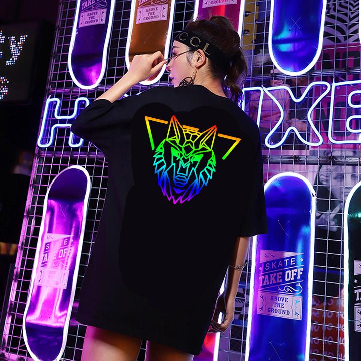 [HCM]Áo thun Phản Quang 7 màu Tay Lỡ Hades