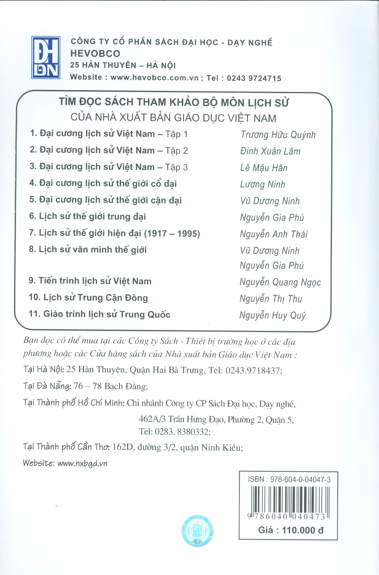 Lịch Sử Văn Minh Thế Giới