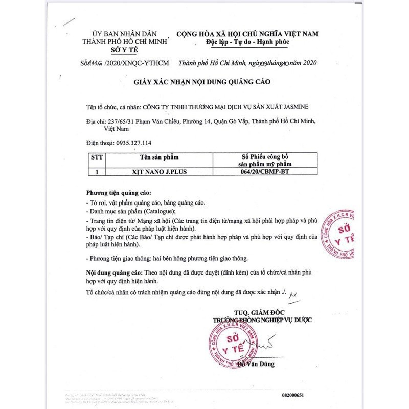 Xịt tan mỡ .J.Plus ( tặng kèm thước dây )