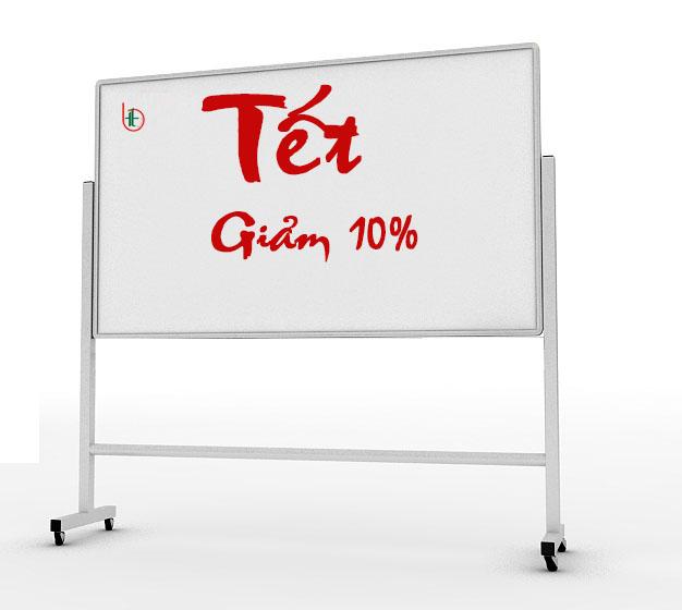 Bảng từ trắng di động 1 mặt 80x120cm