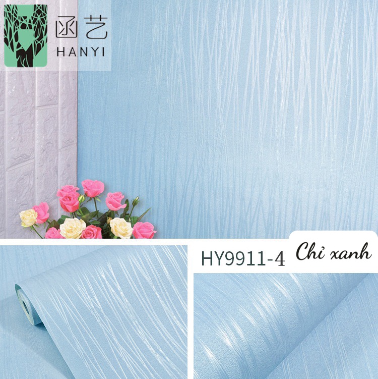 1m x 0.45m decal giấy dán tường các mẫu bán chạy keo sẵn bóc dán p014 chỉ xanh