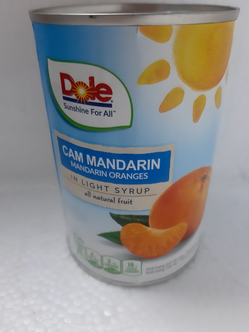Cam ngâm Mandarin Dole 425g