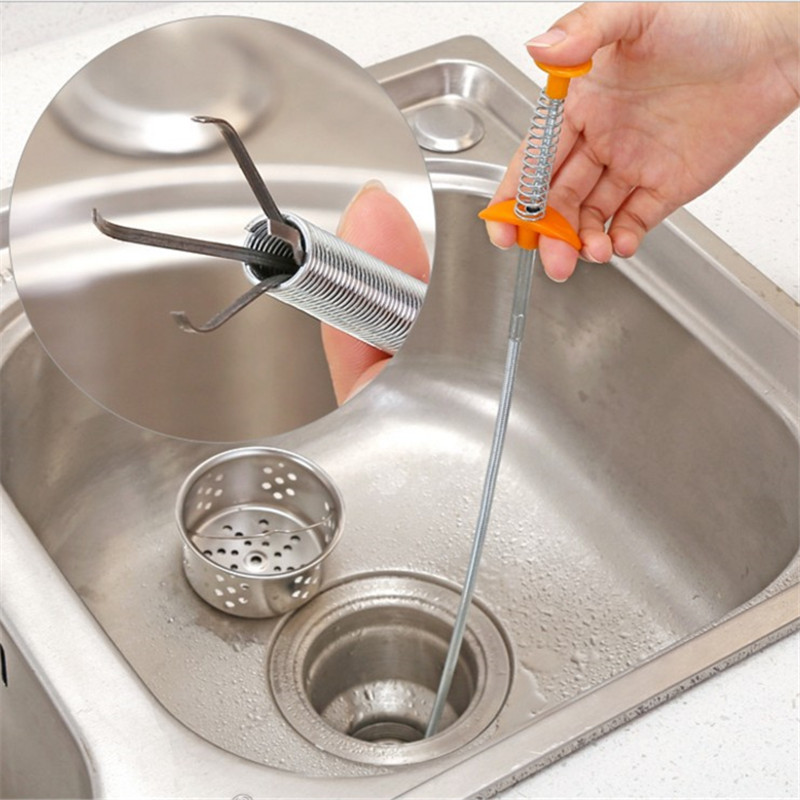 Dây gắp rác thông cống - Dây thông cống, Dụng Cụ Gắp Rác Thông Tắc Cống, Cây Gắp Rác Thông Minh