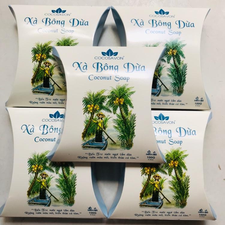 Combo 5 bánh xà bông dừa Cocosavon
