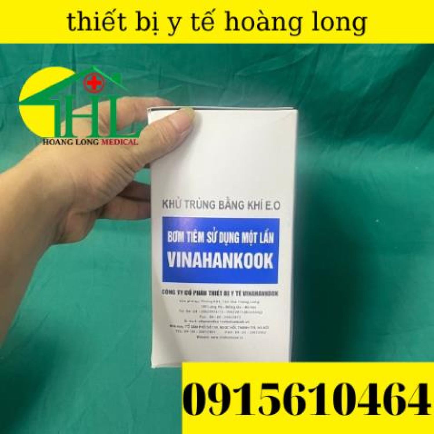 Bơm tiêm 1 lần Vinahankook 5ml