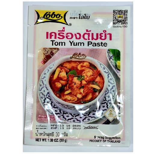 Gia vị Lẩu Thái Lan cay Gia vị cay hiệu Lobo 30gr