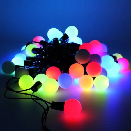 Dây đèn trang trí bóng bi đục tròn - Pingpong Light