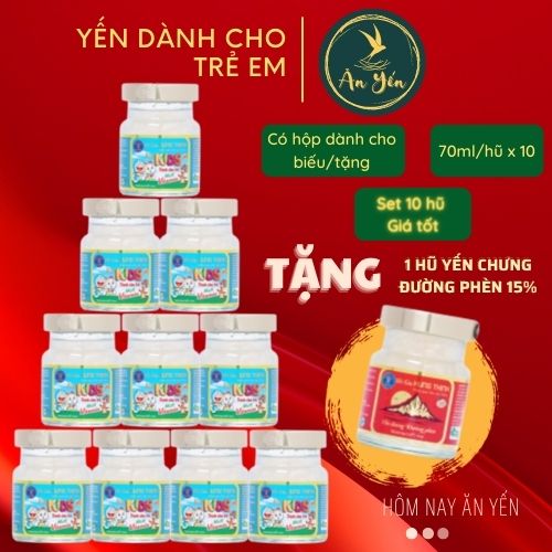 Yến sào Hưng Thịnh - Yến Chưng Trẻ Em 25%