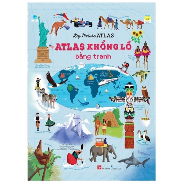 Fahasa - Big Picture Atlas - Atlas Khổng Lồ Bằng Tranh