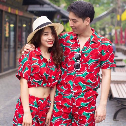 Set bộ trái cây đi biển-Dưa hấu đỏ tươi