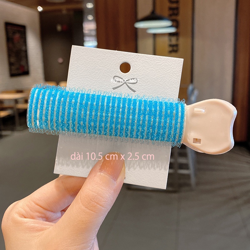 Kẹp Tóc Ống Lô Tạo Kiểu Phồng Phong Cách Hàn Quốc