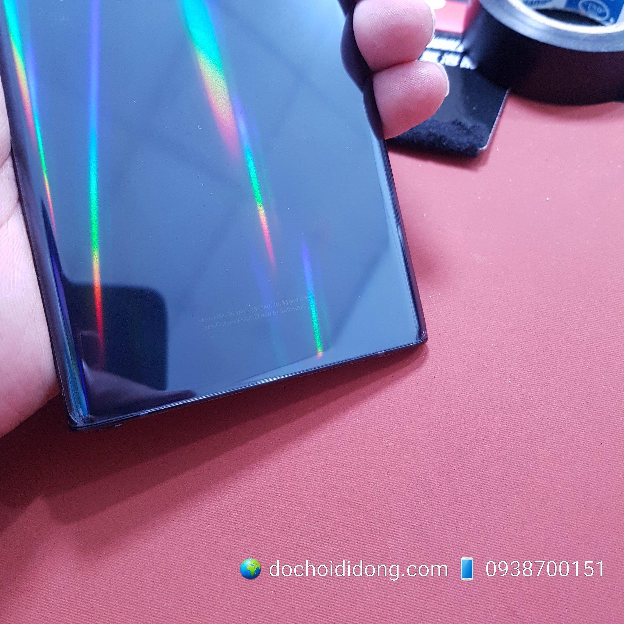 [HCM]Miếng Dán Lưng Samsung Note 10 - Note 10 Plus Aurora Đổi Màu