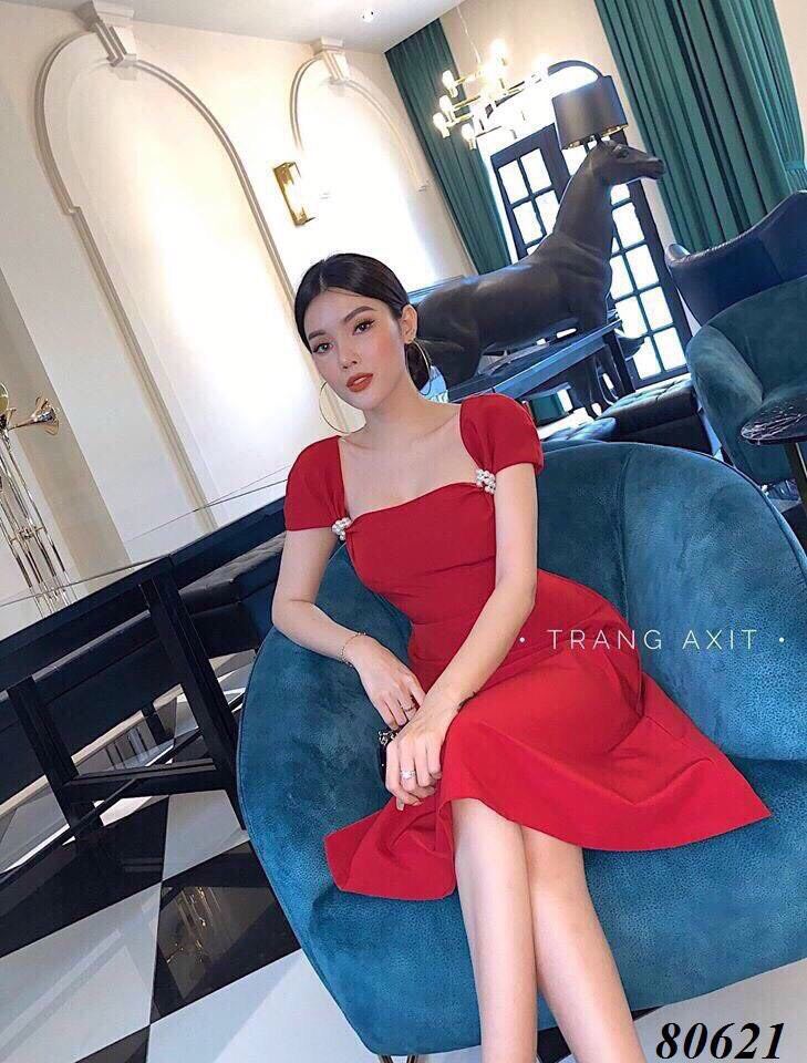 ĐẦM DỰ TIỆC CUỐN NGỌC TRAI SIÊU DỄ THƯƠNG
