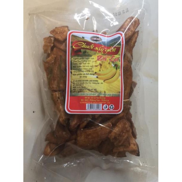 1kg Chuối mè sấy giòn loại ngon