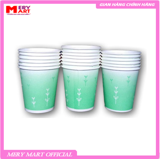 Combo 200 Ly Giấy Hàn Quốc 5OZ 180ML - Nhiều Màu