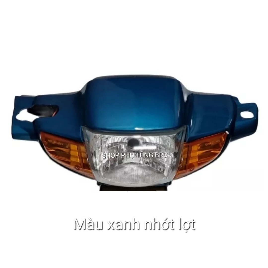 [ Bánh dĩa ] Bộ đầu đèn Wave Thái 110 xe bánh dĩa ( Hàng sơn Nano chuẩn )
