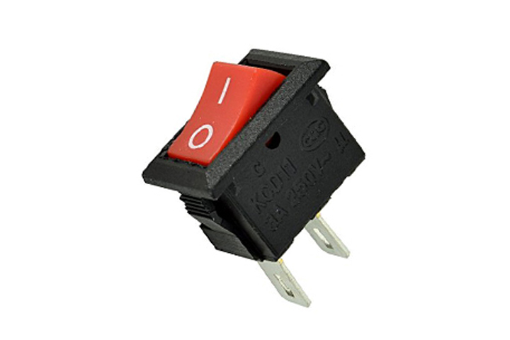 Bộ 5 công tắc bập bênh kcd1-101 6a 250v 2p