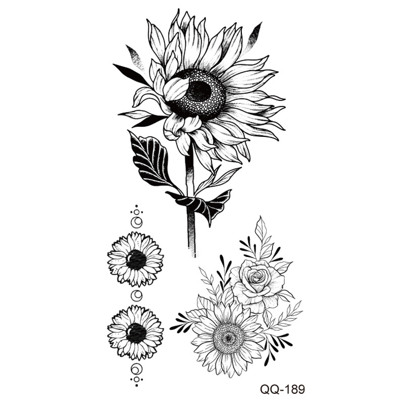 Miếng dán hình xăm tattoo chống thấm nước tạm thời 10x6CM nhiều hình lựa chọn