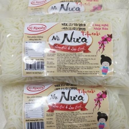 Combo 10 gói Cơm nưa loại 240gr ăn kiêng Keto, Das