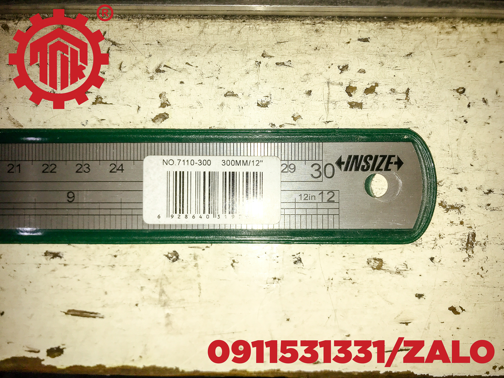 [HCM] THƯỚC LÁ THẲNG INSIZE, 7110-300 TNKTOOLS.COM PHÂN PHỐI