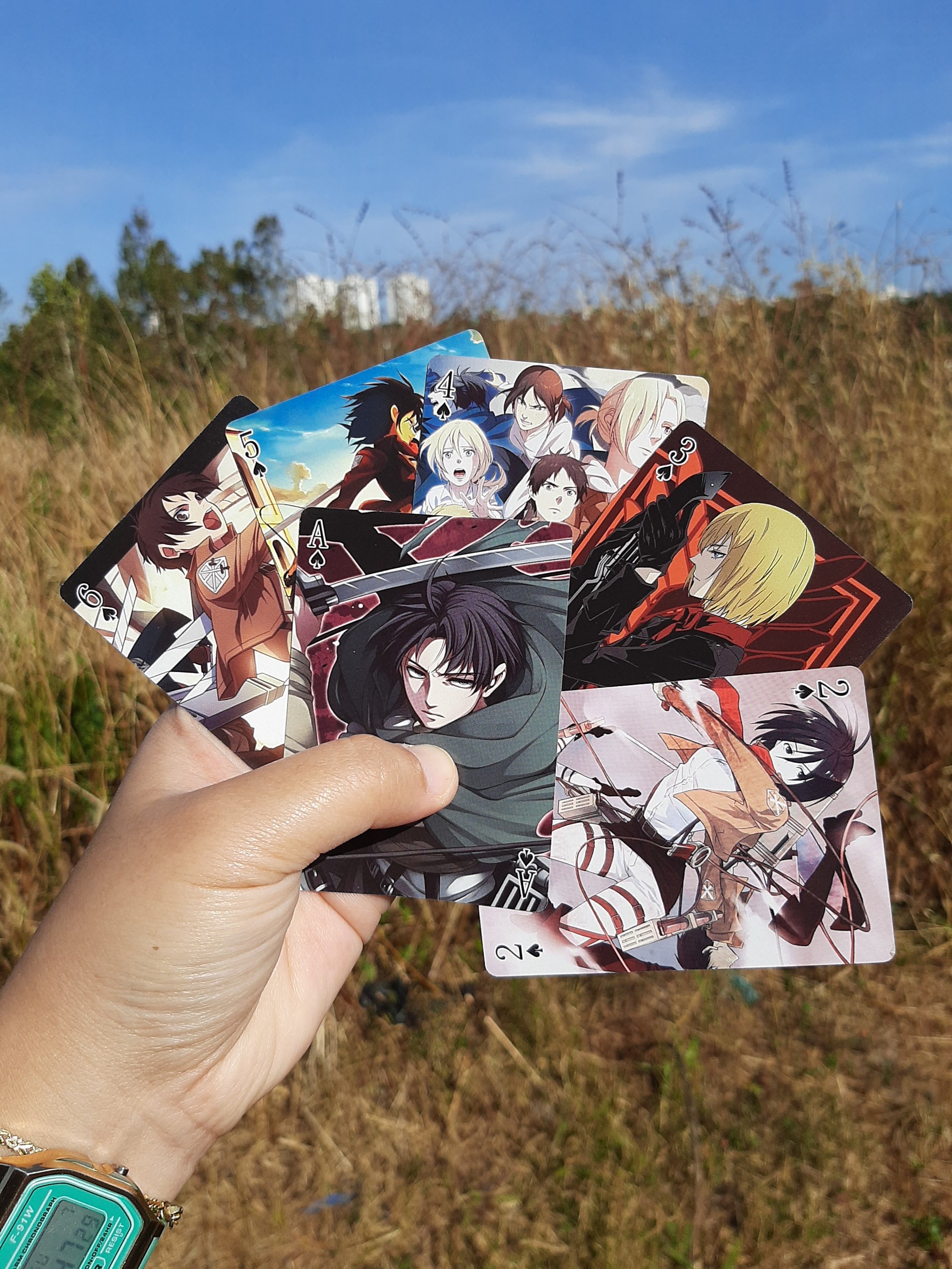 Bộ bài tây Attack On Titan - AOT - Baystore