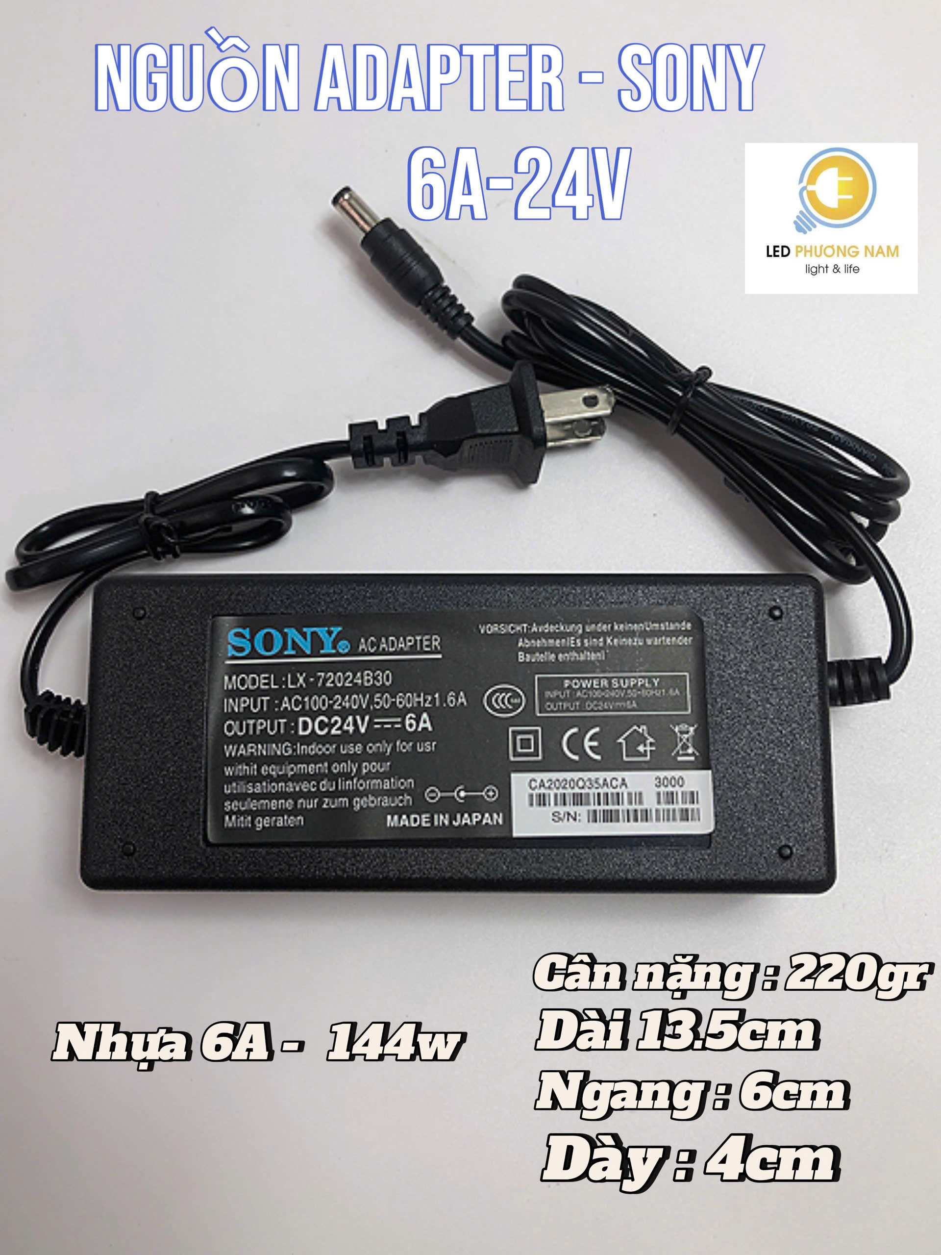 Nguồn ADAPTER 24v Loại 1 (2A - 3A - 5A - 6A - 7A)