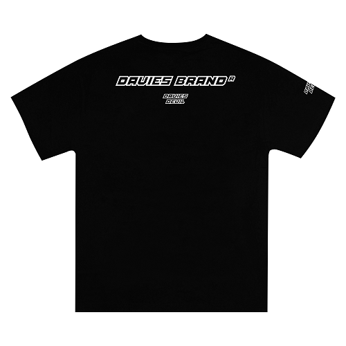 Áo thun Davies nam nữ DSS Tee Devil Teddy - BLACK