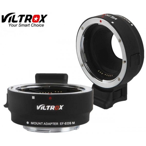 Ngàm chuyển Viltrox cho máy Canon EOS-M dùng len EF