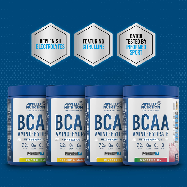 BCAA Amino Hydrate Applied Nutrition 450g chính hãng