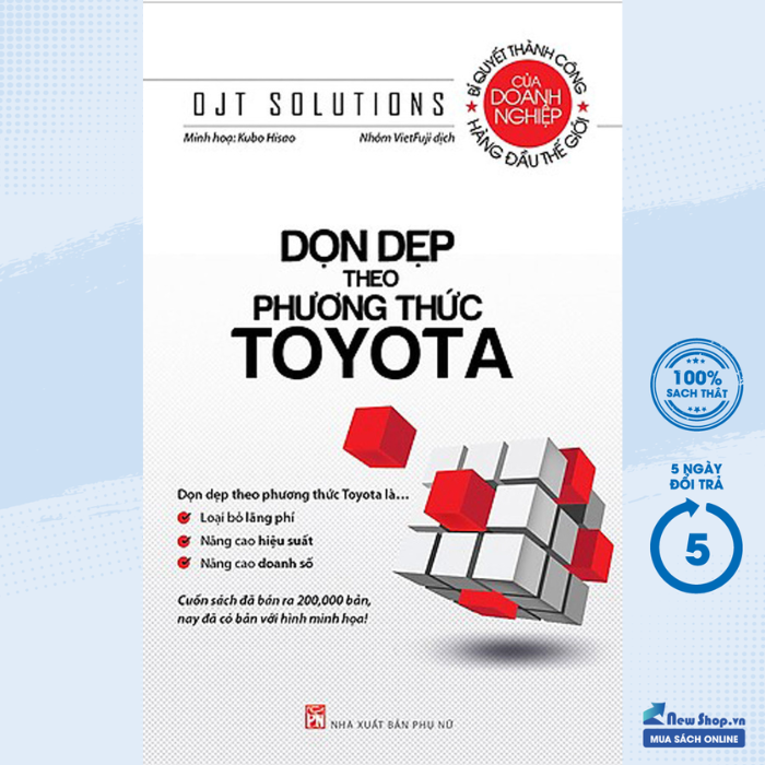 Sách - Dọn Dẹp Theo Phương Thức Toyota - Newshop