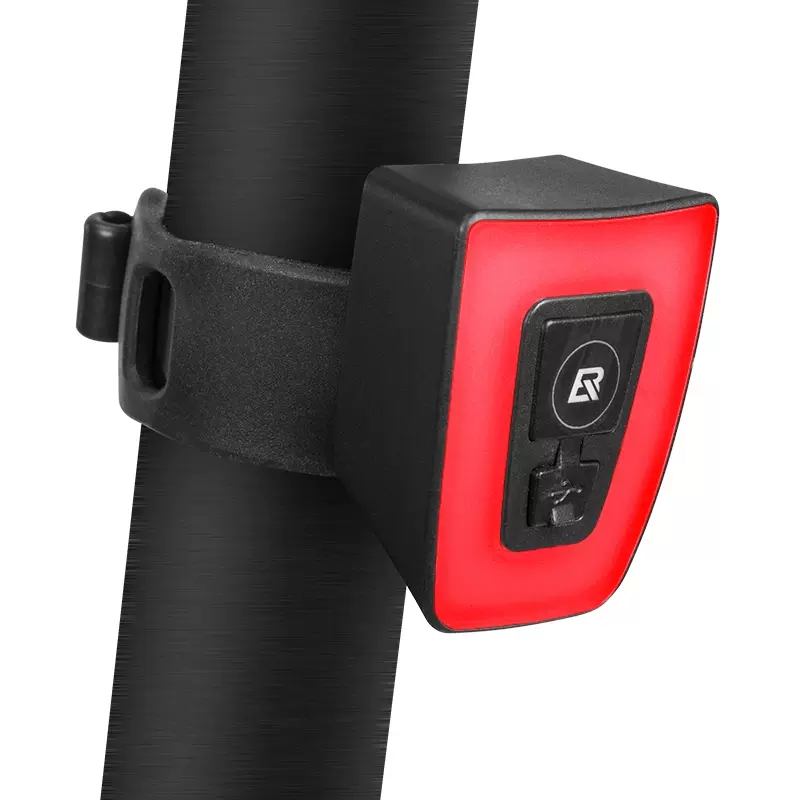 ROCKBROS Bicycle Helmet Taillight Waterproof USB Rechargeable Riding Warning  Safety Cycling Rear Light