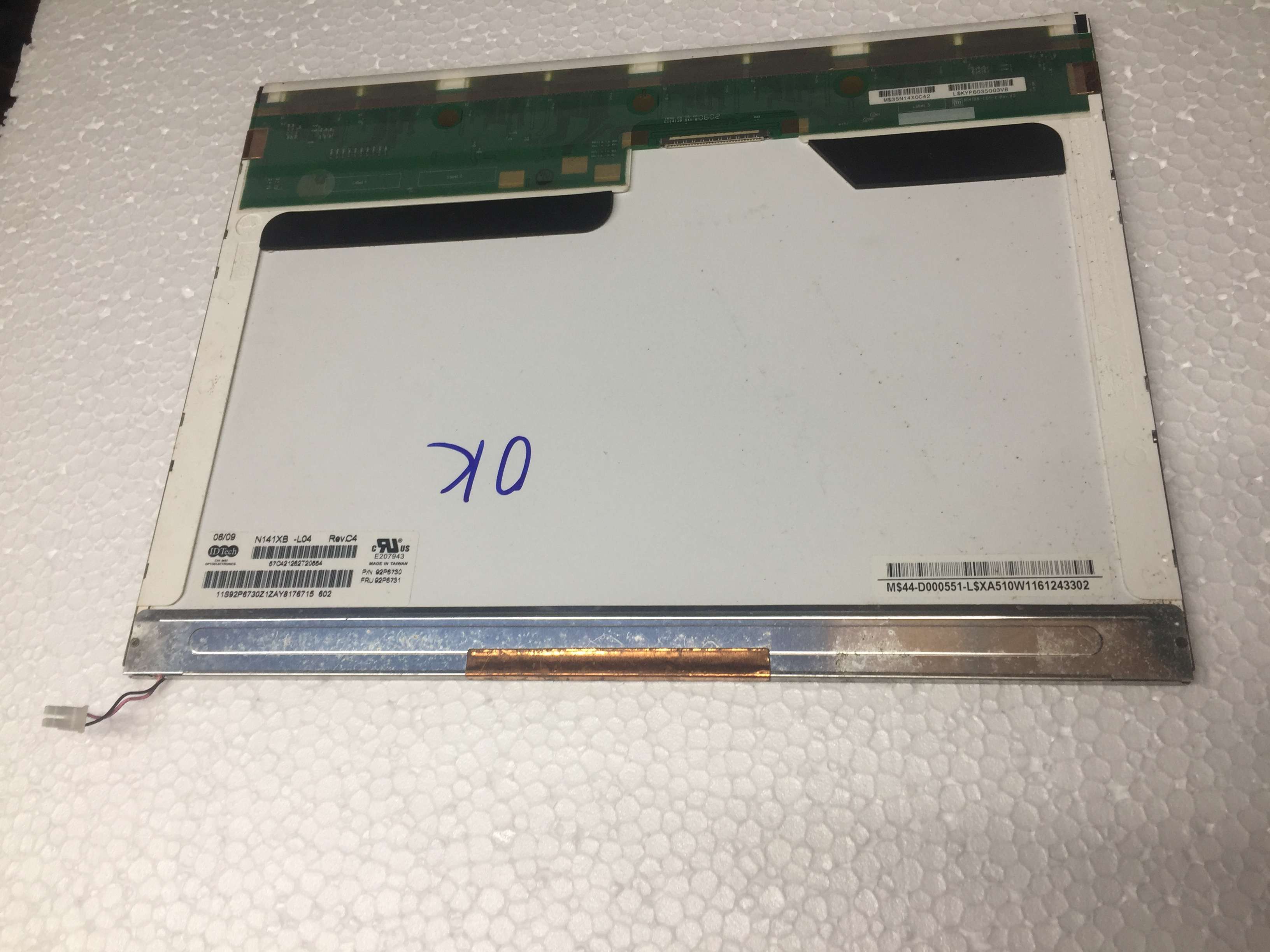 Màn hình LCD Laptop Chạy Đèn cao áp 14.1 in VUÔNG 30 Pin Sáng Đẹp