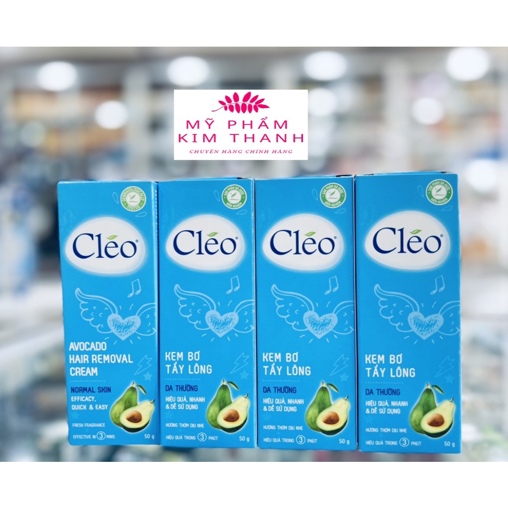 Kem Tẩy Lông Cho Da Nhạy Cảm Cleo Avocado