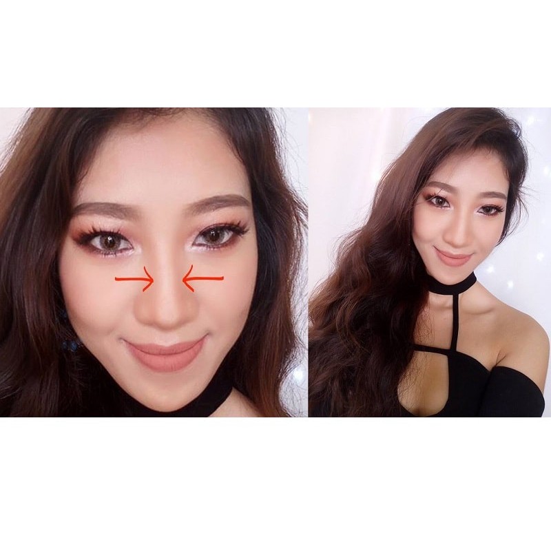 [HCM]Cọ đánh sống mũi Vacosi N01