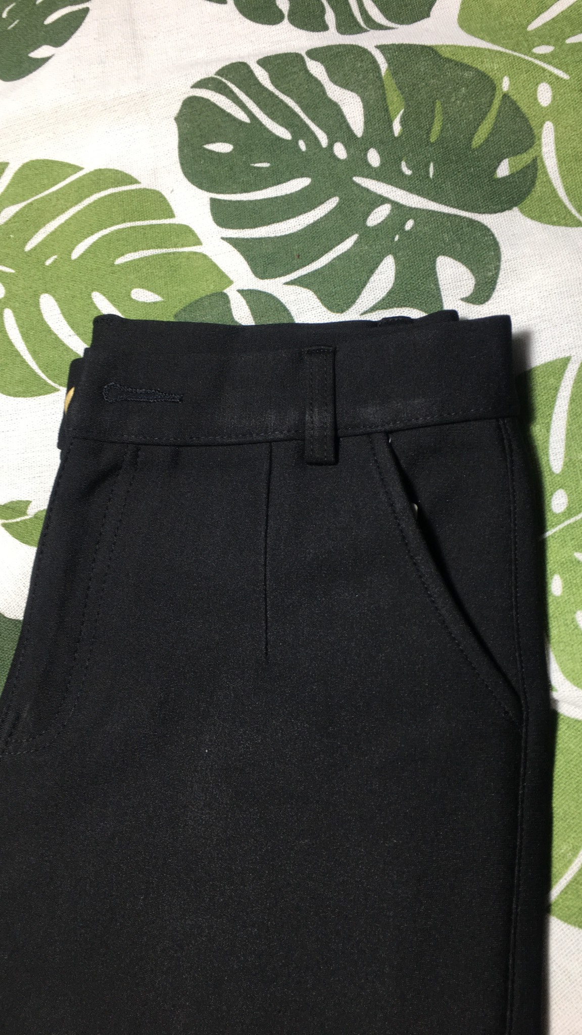 Quần Kaki Thun Nữ Cạp Cao Dày Dặn Co Giãn 4 Chiều