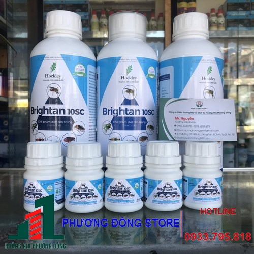 Thuốc diệt muỗi và côn trùng Brightan - Chai 1 lít