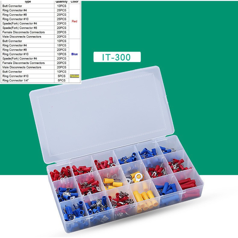 Đầu cos 300 pcs