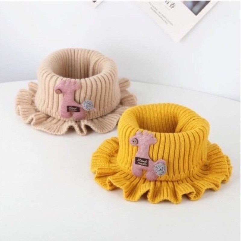 Freeship - Khăn len quàng cổ siêu ấm siêu cute cho bé