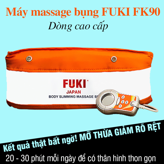 Máy massage bụng FUKI FK90 (màu cam)