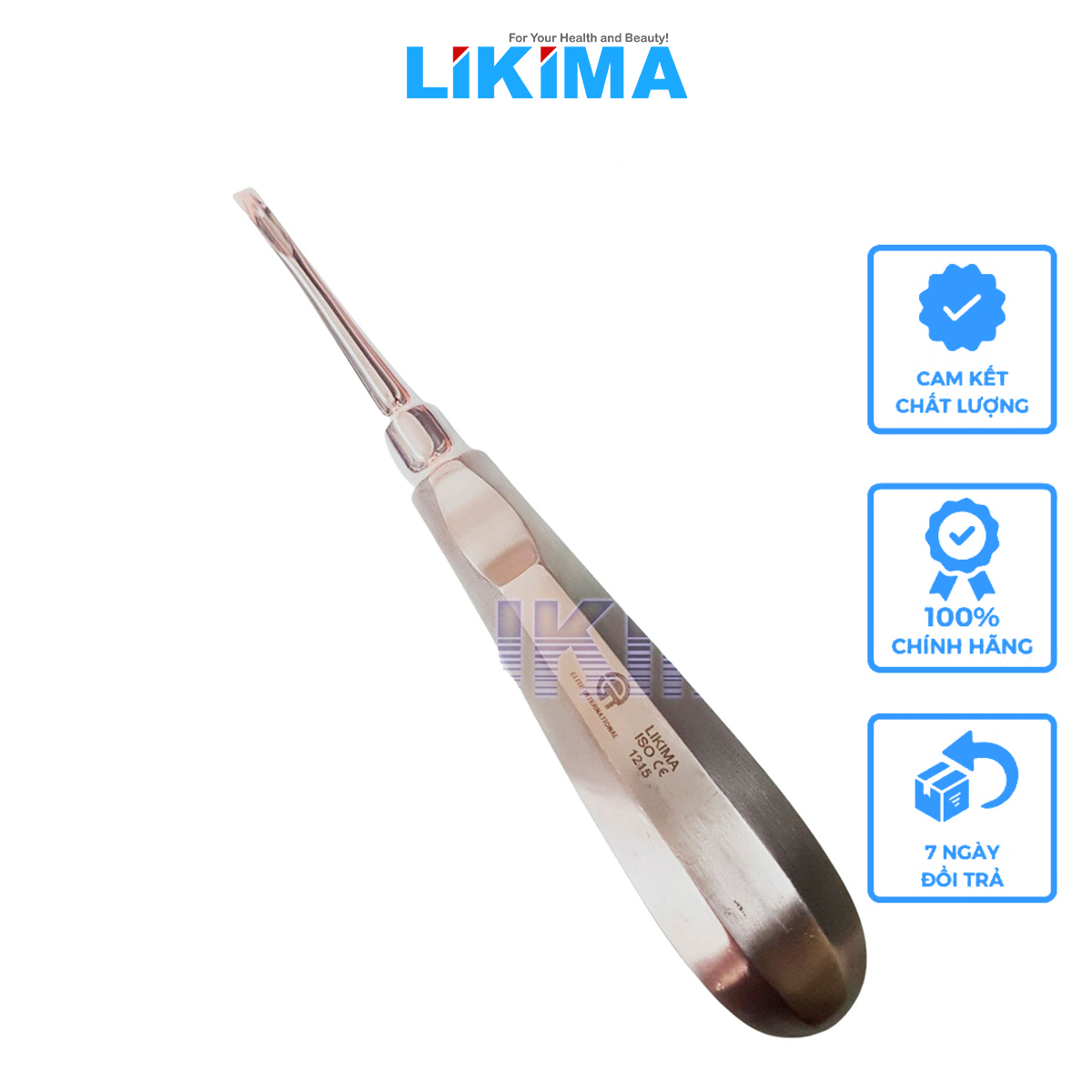 Bẩy thẳng (bẩy số 3) - Dụng cụ bẩy răng 1215.E  - Likima