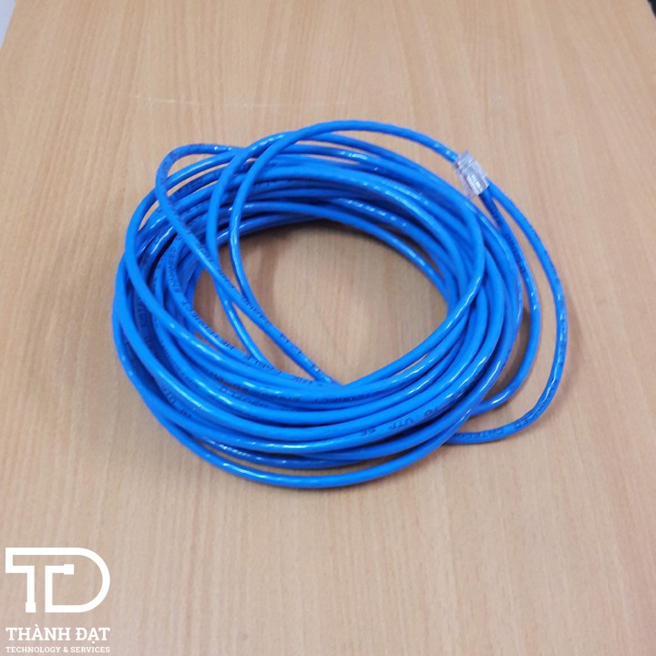 Dây cáp mạng bấm sẵn 2 đầu dài 30m - CAT6