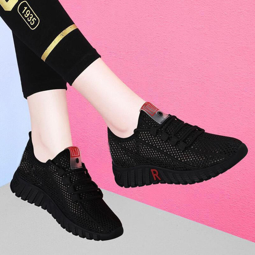 Giày sneaker thể thao nữ thời trang mới nhất buộc dây siêu nhẹ V242+V254 giá rẻ