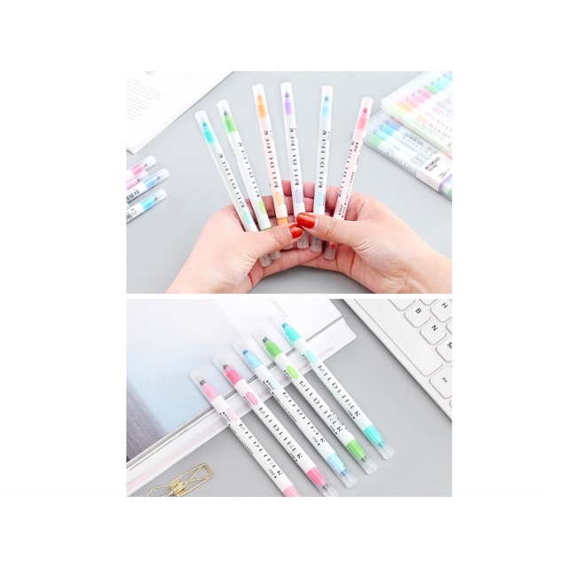 [Lấy mã giảm thêm 30%]Bút highlight màu sắc 1 chiếc