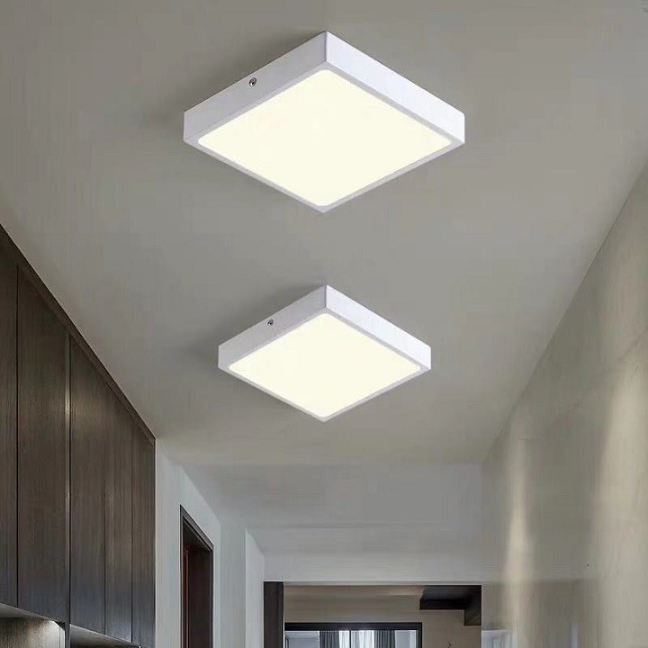 Đèn LED ốp trần vuông 18W