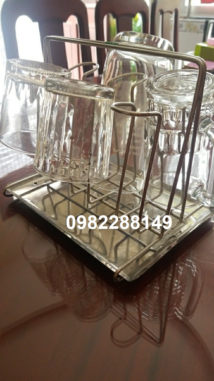 KỆ ÚP LY INOX CAO CẤP (6 LY)