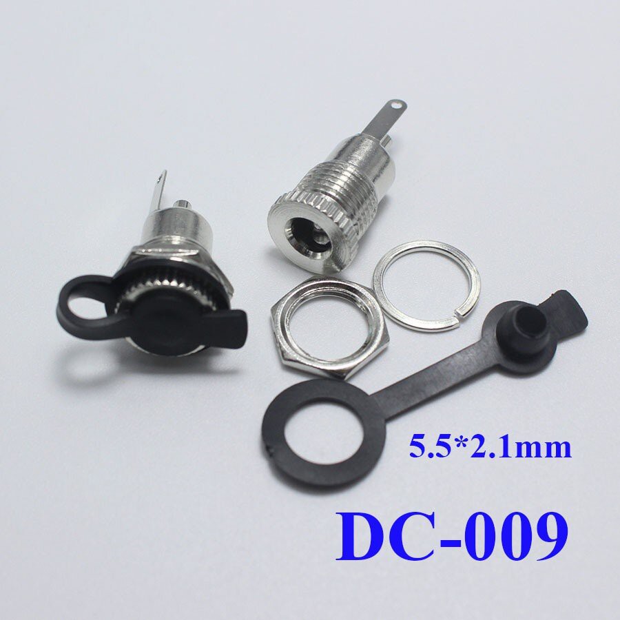 Jack nguồn DC-099 5.5X2.1mm (Có cao su chống nước)