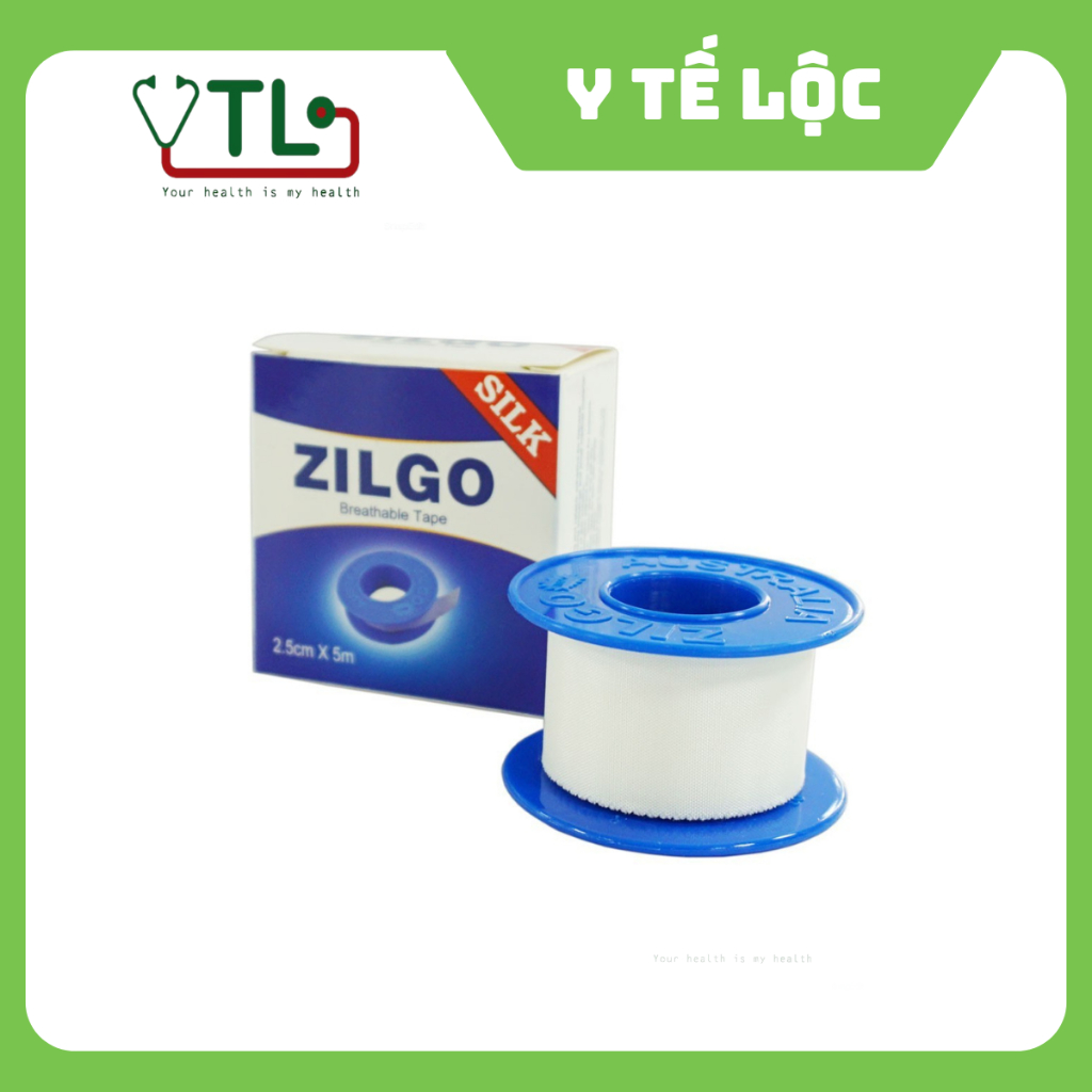 Băng keo lụa Zilgo 2.5cm