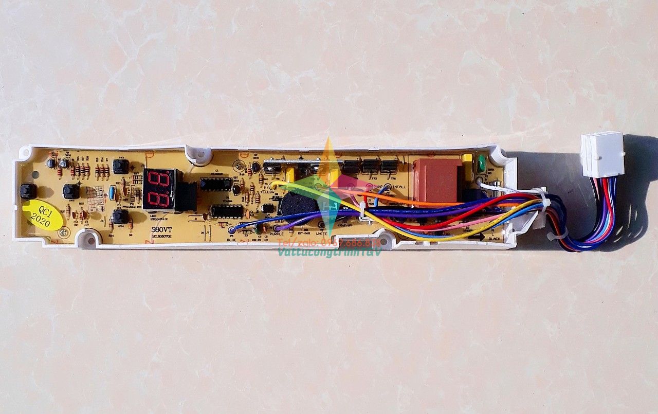 Mạch máy giặt SANYO 4 nút - S80VT