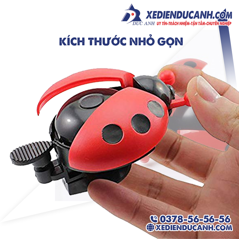 [HÀNG CÓ SẴN - CHUÔNG XE ĐẠP] Chuông xe đạp hình bọ cánh cứng