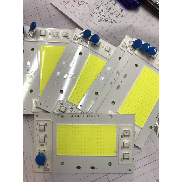 HOT-Nhân pha đèn led 50W COP 5054 điện 220v